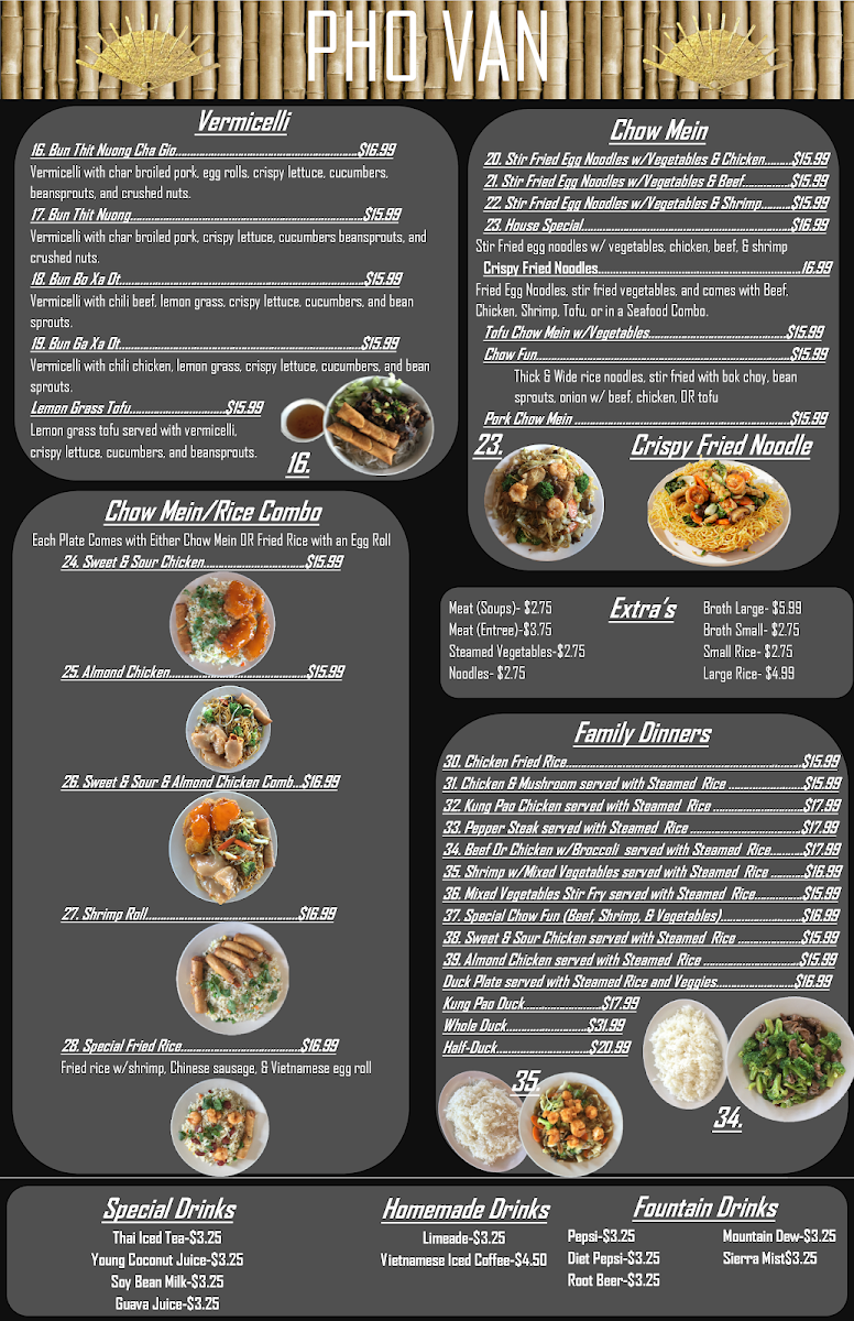 Pho Van Menu - Image 3